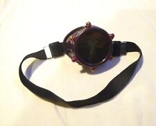 Steampunk purple monogoggle for sale  ASHBY-DE-LA-ZOUCH