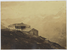 Suisse, Riffel Hôtel  Tirage albuminé  13x18  Circa 1880     Tirage al comprar usado  Enviando para Brazil