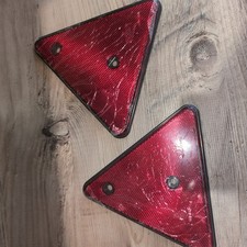 Pair warning triangle for sale  DEREHAM