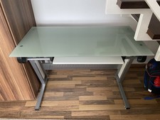 Schreibtisch glasoberfläche m gebraucht kaufen  Herne