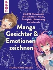 Manga gesichter emotionen gebraucht kaufen  Berlin