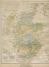 Karte schottland 1879 gebraucht kaufen  Fürth