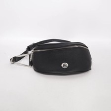 Tommy, torba na pasek, unisex (dorośli), czarny/srebrny, 23, 2, 11 cm #i1y na sprzedaż  PL