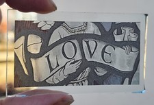 Stained glass love for sale  BATTLE
