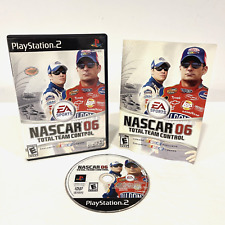 NASCAR 06 TOTAL TEAM CONTROL PS2 SONY PLAYSTATION 2 CONJUNTO COMPLETO 2005 EA SPORTS comprar usado  Enviando para Brazil