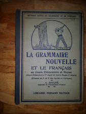 Grammaire nouvelle français d'occasion  Perpignan-
