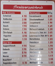 Preisverzeichnis tafel verstel gebraucht kaufen  Jossgrund