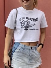 Shirt brandy melville usato  Spedire a Italy