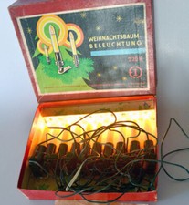 Alte ddr weihnachtsbaumbeleuch gebraucht kaufen  Schkopau