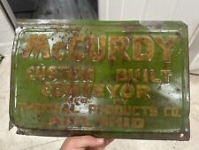 Vintage mccurdy conveyor for sale  Sarasota