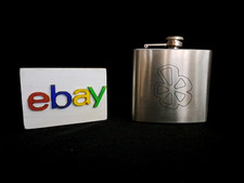 Engraved shamrock flask for sale  Buffalo