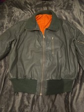 Lederjacke bomber gr gebraucht kaufen  Berlin