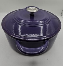 Forno holandês Tramontina 6 quartos ferro fundido esmaltado roxo cozinha resistente  comprar usado Forno holandês Tramontina 6 quartos ferro fundido esmaltado roxo cozinha resistente  comprar usado  Enviando para Brazil