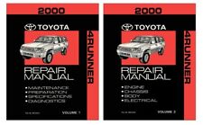 2000 Toyota 4Runner Shop Serviço Manual de Reparo Motor Drivetrain OEM comprar usado  Enviando para Brazil