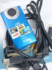Câmera de Memória HD Portátil JVC GC-FM2AE PICSIO - Azul comprar usado  Enviando para Brazil