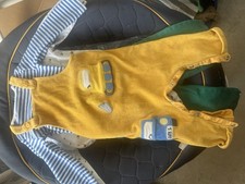 boys denim dungarees for sale  BRIGHOUSE