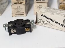 Lote de 5 receptáculos de bloqueio Arrow Hart 6440, 20A, 120/208V, 3PH, Y 4P 4W  comprar usado  Enviando para Brazil