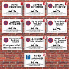 Schild parkverbot privat gebraucht kaufen  Bad Driburg