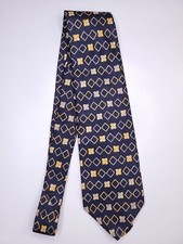 Gravata formal masculina Italianissimo 56"Lx3.75"W azul marinho/laranja comprar usado  Enviando para Brazil
