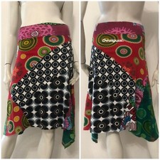 Desigual gonna multicolore usato  Ardea
