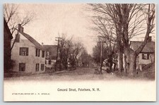 Peterboro New Hampshire~Concord St~Árvore tronco gorda~Antigas pequenas casas coloniais~c1910 comprar usado  Enviando para Brazil