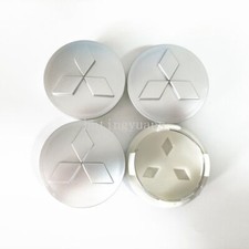 Cubo de tampa de roda 60mm CAR 2,36" PRATA FOSCA para MITSUBISHI PAJERO OUTLANDER comprar usado  Enviando para Brazil