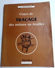 Cours traçage métaux d'occasion  Nogent-sur-Vernisson