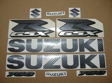 Adesivos para Suzuki GSX-R 750 personalizados decalques gráficos de fibra de carbono srad k5 comprar usado  Enviando para Brazil