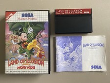 Land Of Illusion Starring Mickey Mouse, Sega Master System, PAL, usado comprar usado  Enviando para Brazil
