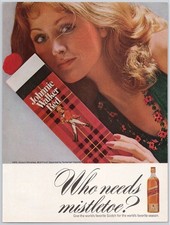 Usado, Johnnie Walker Red Label Vintage 1973 Uísque Escocês Estampa Anúncio Natal comprar usado  Enviando para Brazil