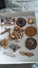 Lot broches anciennes d'occasion  Montbéliard
