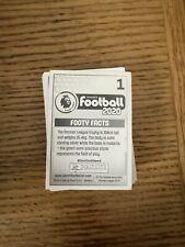 Panini football 2020 for sale  BROMLEY