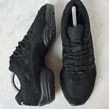 Tênis Capezio Feminino 7 Preto Estúdio Dança 202848 Malha Camurça Cadarço Excelente Estado Usado, usado comprar usado  Enviando para Brazil