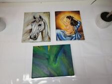 Canvas paintings 14in for sale  Akron