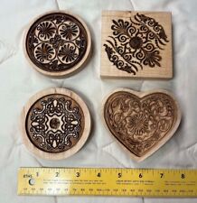 Carved wooden stamp for sale  Oceanside