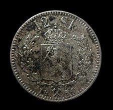 Norway skilling 1854 for sale  Castro Valley