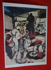 Renato guttuso fotolitografia usato  Matera