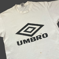 Camiseta Umbro Sportswear Vintage Anos 90 Bootleg Branca Masculina Futebol Grande comprar usado  Enviando para Brazil