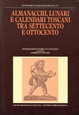 Almanacchi lunari calendari usato  Italia