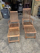 Pair vintage teak for sale  LONDON