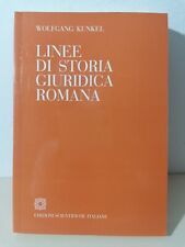 Linee storia giuridica usato  Sanremo