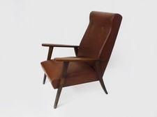 Fauteuil scandinave skaï d'occasion  Foix