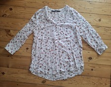 Bluse weiß rosen gebraucht kaufen  Stendal