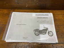 Hyosung aquila owners for sale  WOLVERHAMPTON