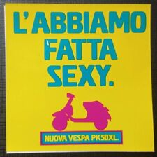 Vespa adesivo vintage usato  Roma