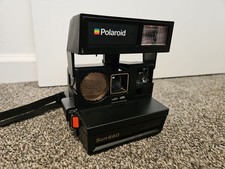 Cámara de enfoque automático Polaroid Sun 660: fotografía instantánea vintage segunda mano  Embacar hacia Mexico