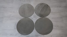 Silver hammered metal for sale  LONDON