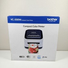 Usado, Impressora de Fotos e Etiquetas Colorida Brother VC-500W ColAura Tecnologia ZINK Sem Fio comprar usado  Enviando para Brazil