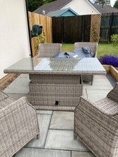 Grey rattan adjustable for sale  BLAIRGOWRIE
