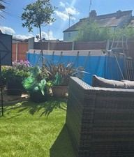 Outsunny blue rectangle for sale  LEIGH-ON-SEA
